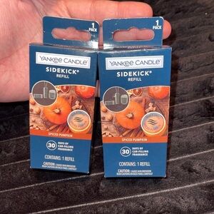 Yankee Candle Spiced Pumpkin Sidekick Refill Bundle